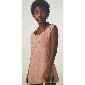 prAna Shirt Womens X-Small Oversized Boho Chic Cottagecore Sexy Open Back Shirt